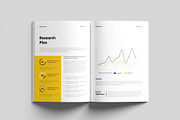 Business Plan Template, a Brochure Template by RusenoelType (Thumbnail 8 of 9)