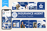 Insurance Posts - Canva Templates, a Social Media Template by Viral Content Design (Thumbnail 1 of 16)