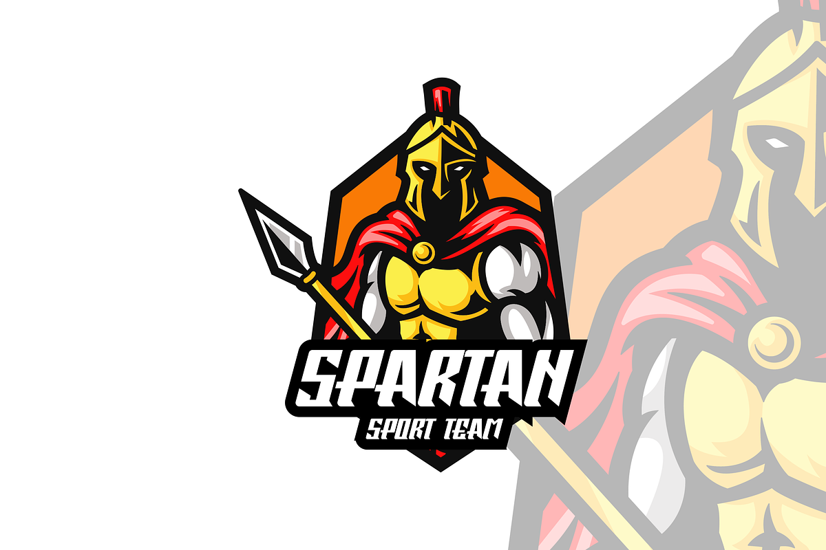 Spartan Esport Logo Design., a Branding & Logo Template by VectorCraft