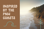 COASTAL CRUSH by Meg Tay Creative, a Sans Serif Font by Meg Tay Creative (Thumbnail 4 of 5)