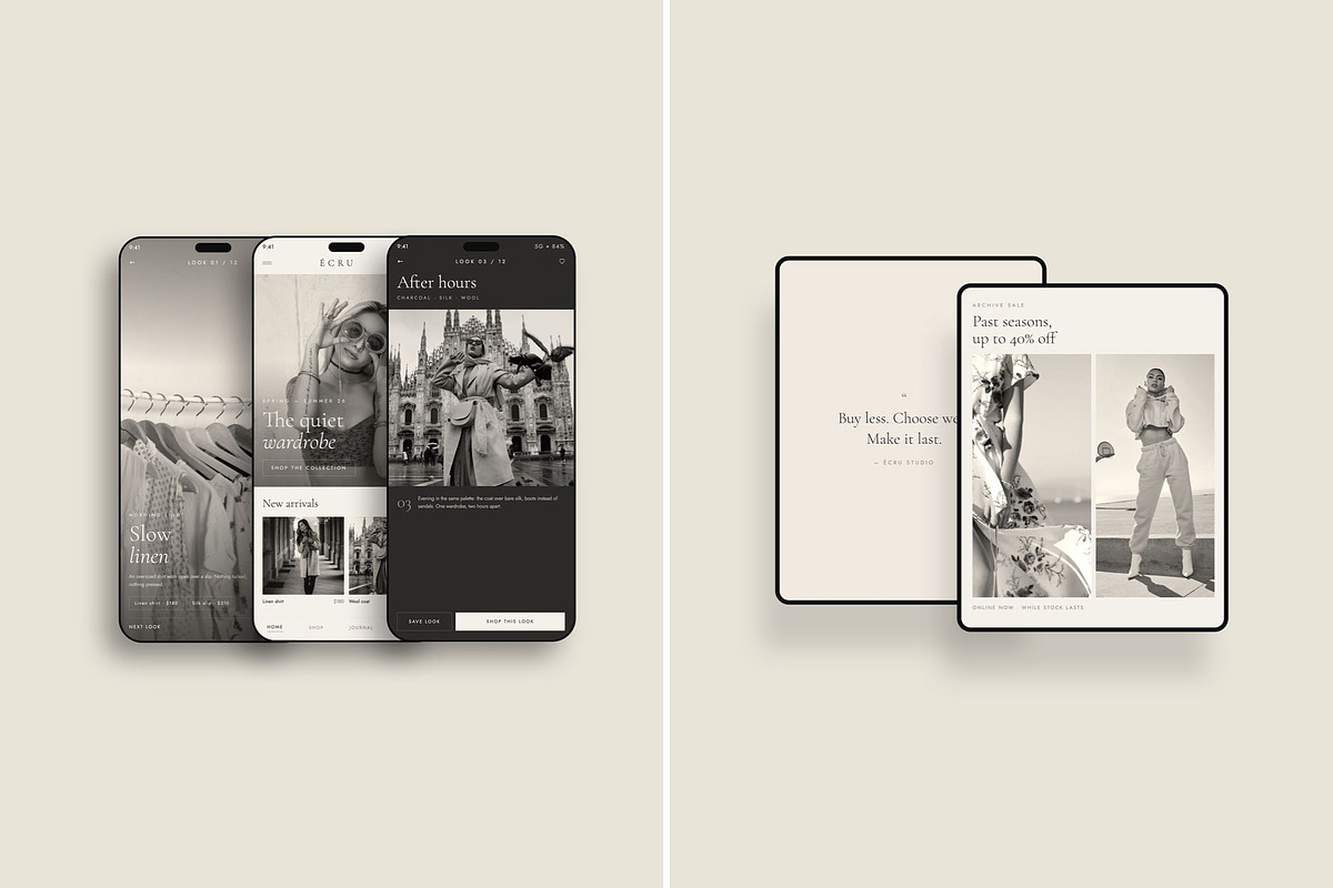 Minimal Line Mockup Collection, an iPhone Mockup by Mockup Line (Photo 4 of 6)