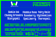 Skeleton Army font, a Blackletter Font by weknow (Thumbnail 4 of 8)