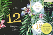 Rainforest Wedding Suite, an Invitation Template by HannaSymo (Thumbnail 9 of 11)