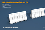 40 Street elements Collection Pack, an Architecture 3D Model by multimedia4ds (Thumbnail 13 of 70)