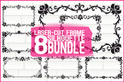 Decorative Frame Vector Bundle, an Illustration by yasushie (Thumbnail 1 of 9)