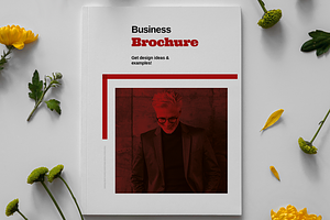 Red Business Brochure Template