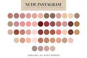 50 Solid Nude Instagram Highlight, a Graphic by Gabellare (Thumbnail 3 of 3)