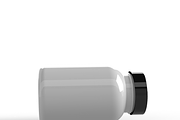 White Pills Bottle Mockup Set, a Cups & Container Mockup by DigiArt (Thumbnail 4 of 10)
