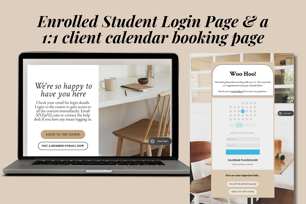 Kartra Membership + Website Bundle, a Landing Page Template by Solana Creative Co. (Photo 14 of 14)