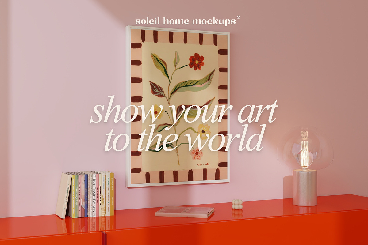 COLORIA | Dopamine Decor Mockups, a Household Mockup by SoleilHomeMockups (Photo 7 of 9)