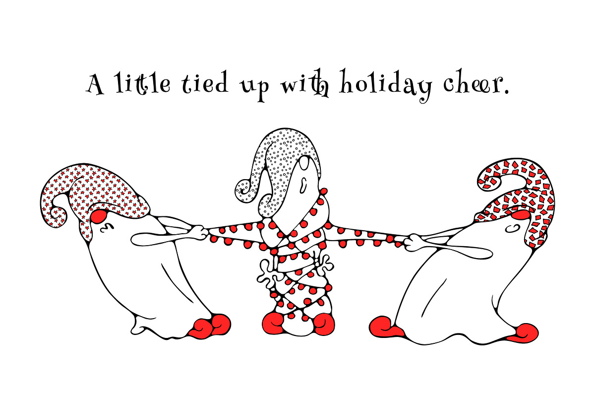 Christmas Gnome Clipart & Patterns, an Object Graphic by bubbled-rabbit (Photo 7 of 16)