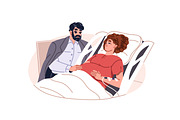 Pregnant women, motherhood set, a Person Illustration by PaperTrident (Thumbnail 8 of 9)