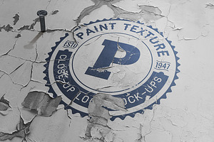 5 Close-Up Logo Mock-ups V.2