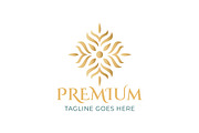Premium Gold Floral Ornament Logo, a Branding & Logo Template by Signatoro (Thumbnail 2 of 3)