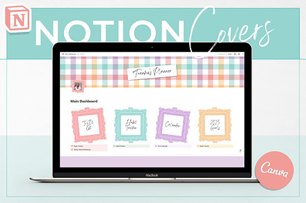 Notion Planner Cover &Icon Templates