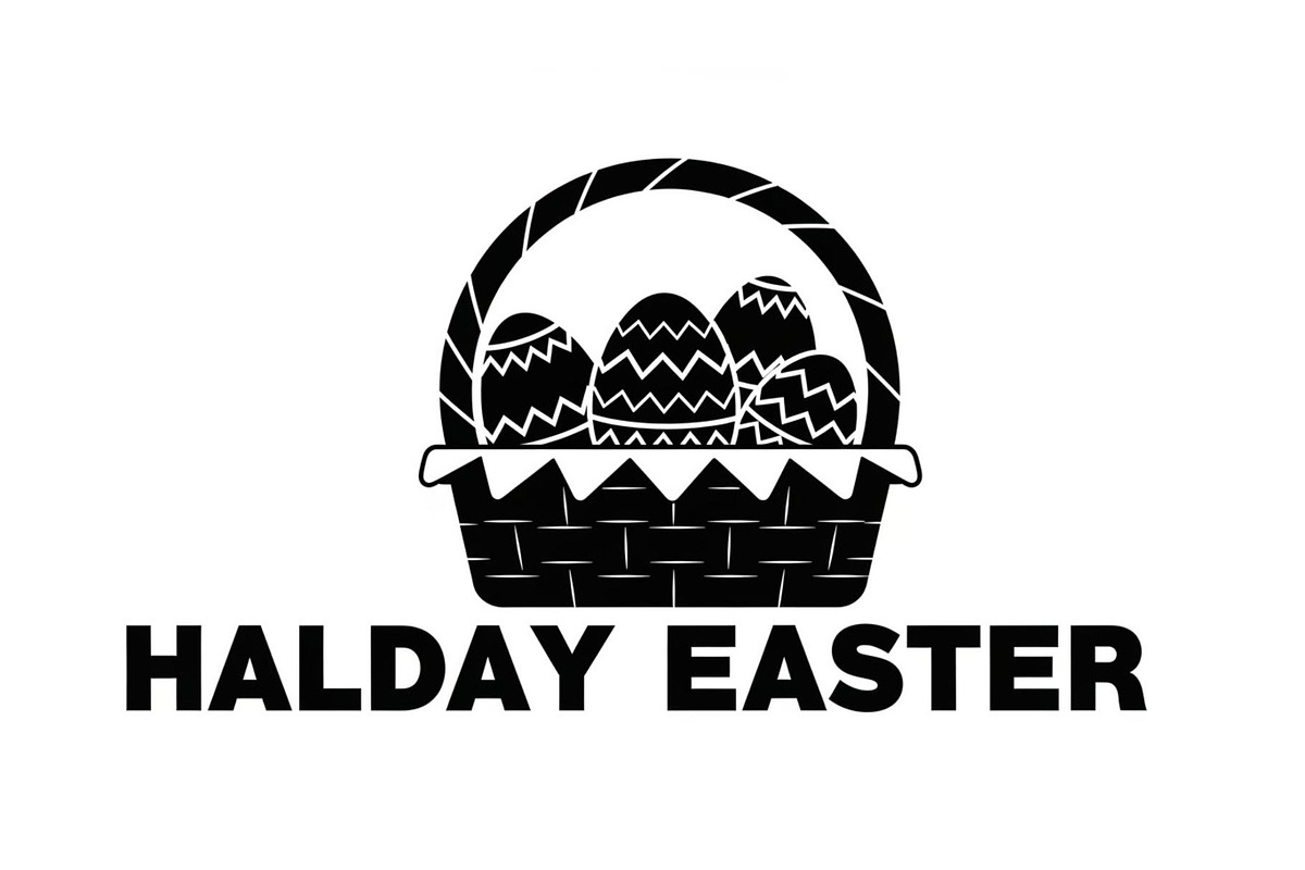Easter Basket Vector Silhouette Bund, an Illustration by Designs_River (Photo 5 of 51)