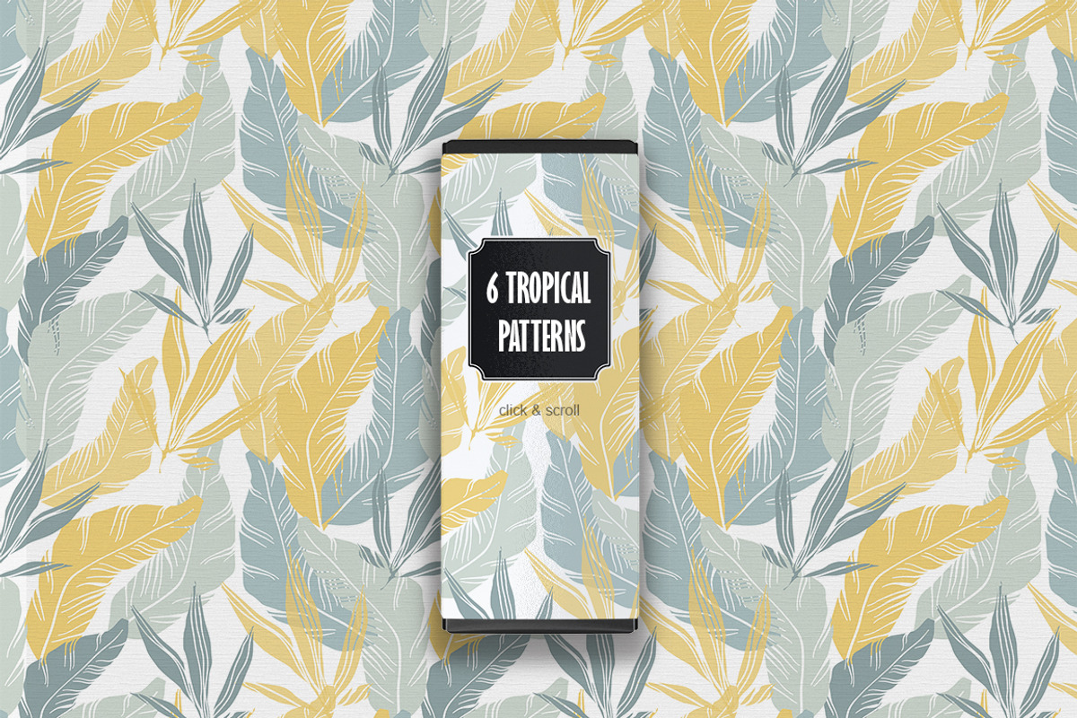 TROPICAL PATTEPNS & TEMPLATES, an Object Graphic by DigitalDream (Photo 2 of 7)