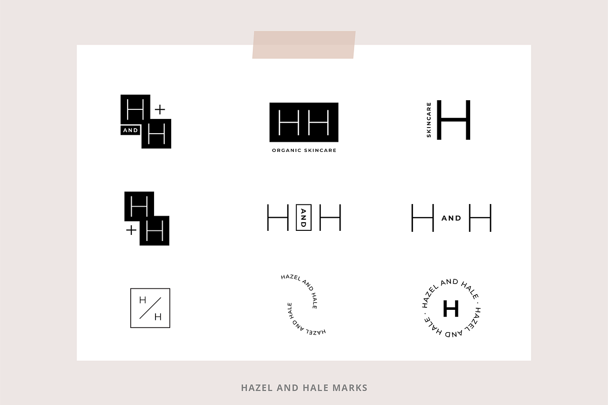 110 Minimal Logo Designs, a Branding & Logo Template by Erin Cassidy (Photo 19 of 22)