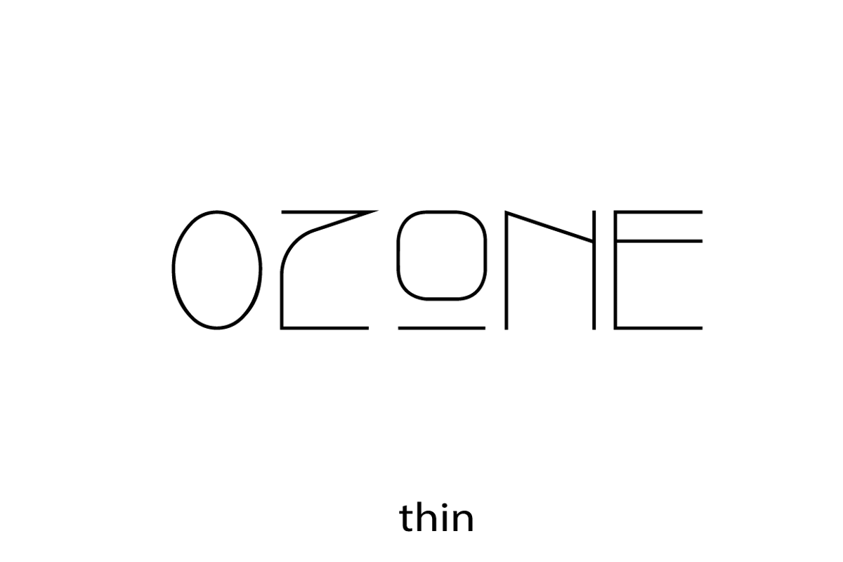 OZONE family - Display Font, a Sans Serif Font by Art Sproot (Photo 9 of 23)