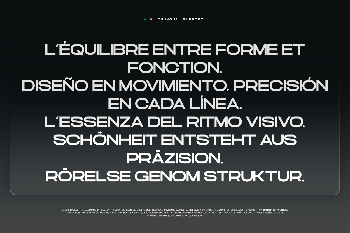 TRT Cenzo Modern Futuristic Sans, a Sans Serif Font by truetype (Photo 15 of 15)