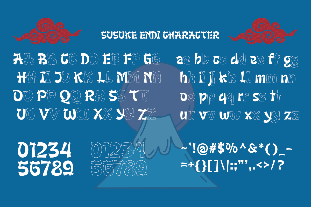 Susuke Endi - Japanese Style Font, a Sans Serif Font by Differentialtype (Photo 9 of 10)