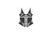 Geometric wolf logo, a Branding & Logo Template by Dilum360 (Thumbnail 1 of 2)