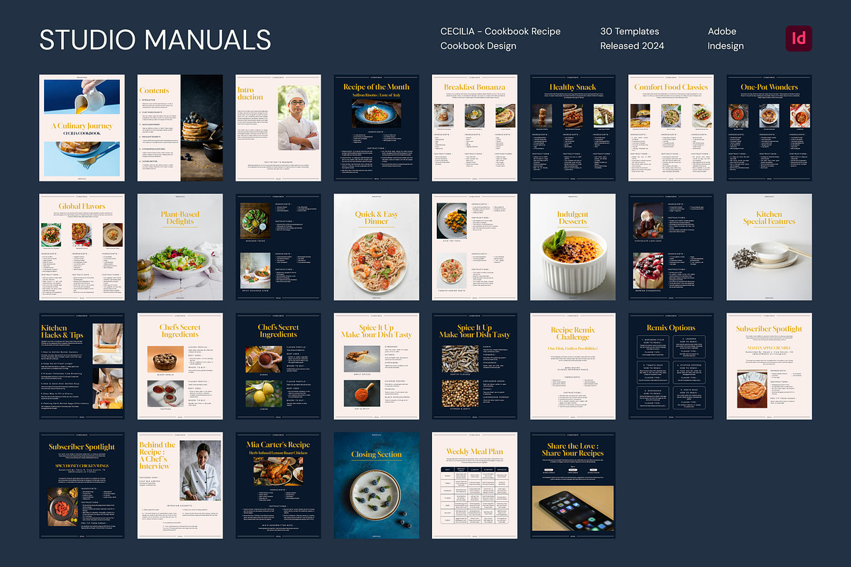 CECILIA - Cookbook Recipe, a Social Media Template by Studio Manuals (Photo 8 of 8)