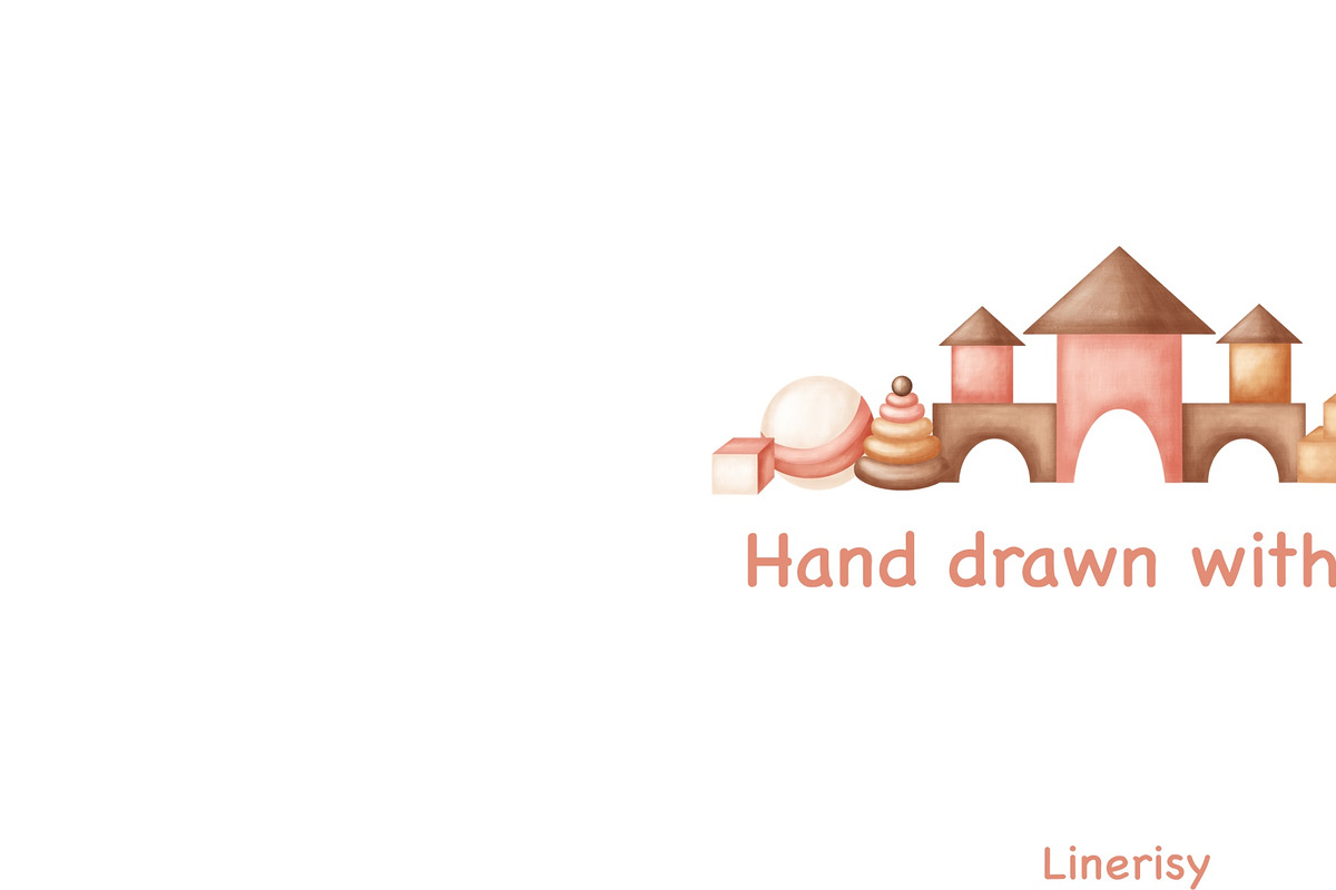 NEWBORN baby illustration & patterns, an Animal Illustration by Linerisyart (Photo 16 of 16)