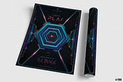 Press Play Flyer Template, a Flyer Template by ThatsDesignArt (Thumbnail 3 of 7)