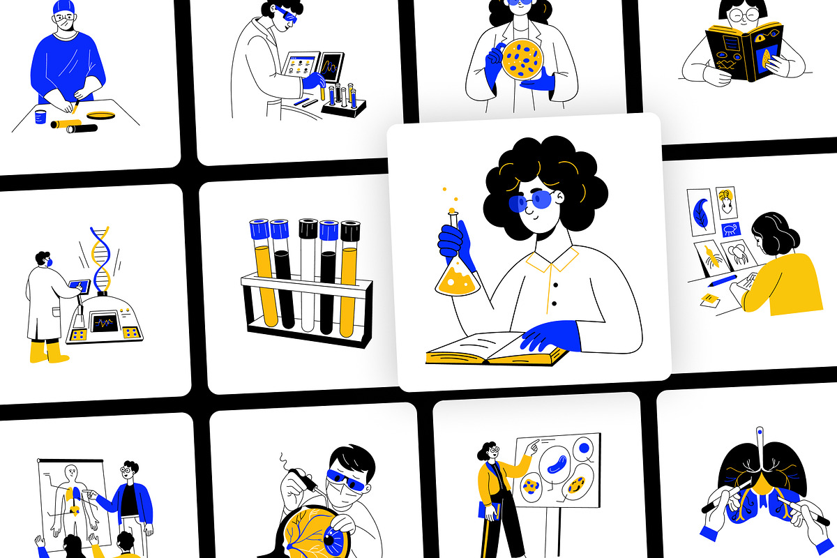 Animated Biology Art Illustration, an Education Illustration by Vectors Market (Photo 3 of 5)