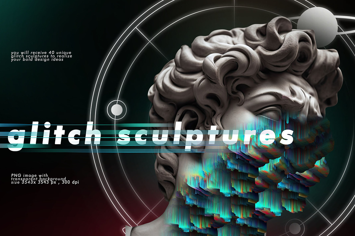 GLITCH SCULPTURES COLLECTION, an Object Graphic by Natali Batu (Photo 4 of 20)