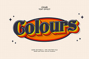 Text Effect Colours, a Layer Style Add-On by Navy Graphic (Thumbnail 1 of 2)