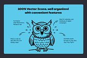 Cute Thanksgiving Doodles Set, an Outline Icon by Brickclay (Thumbnail 2 of 9)