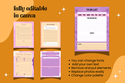 10 Organic Planners Canva Templates, a Templates & Theme by TemplateCastleStore (Thumbnail 9 of 9)