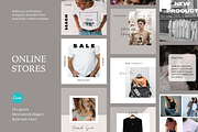 Online Stores Social Media Templates, a Social Media Template by Reza Space (Thumbnail 1 of 3)