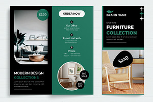 Furniture Trifold Brochure Design, a Brochure Template by MightyDesign