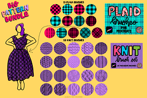 Big Procreate Pattern Bundle