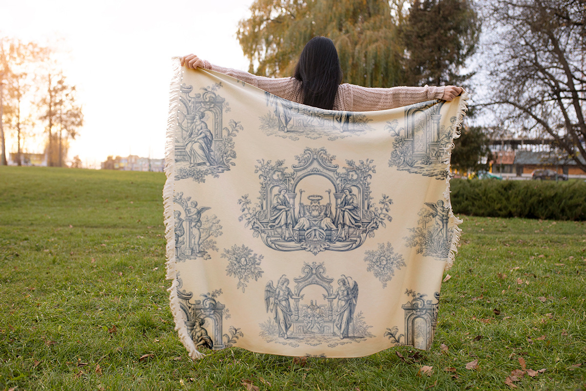 Toile de Jouy Seamless Vector, a Pattern Graphic by one-touch (Photo 10 of 10)