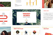 Trendy Slides PowerPoint Template, a Presentation Template by Wipavee (Thumbnail 2 of 5)