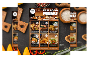 Fast food Menu
