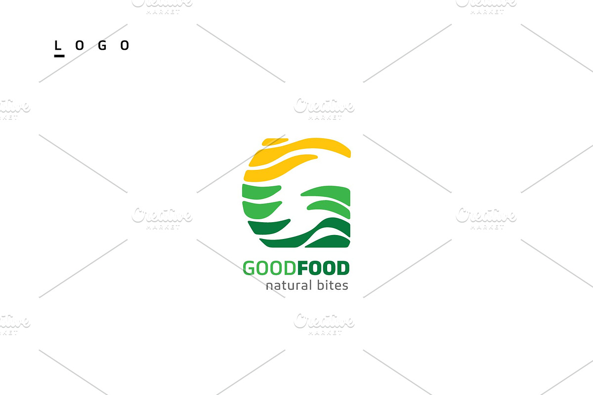 LOGO G Initial (Healthy food), a Branding & Logo Template by tipudaya (Photo 1 of 5)