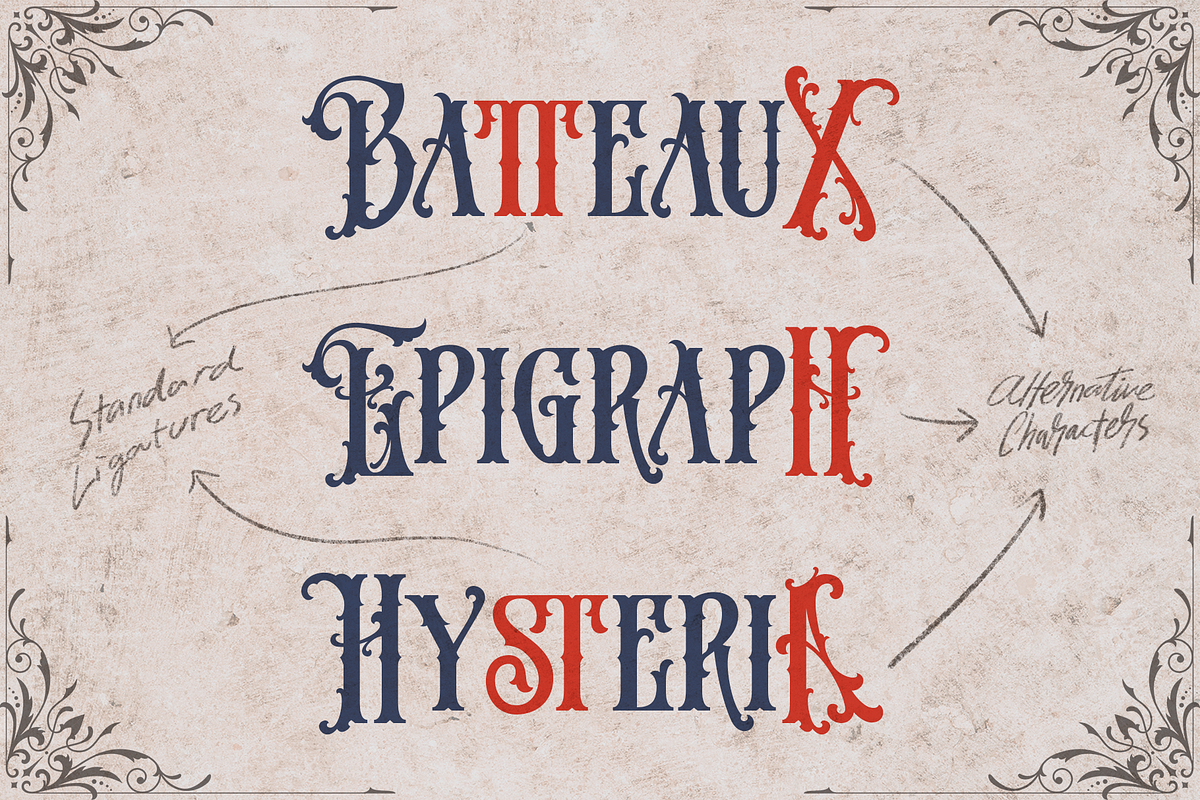 Aistersix, a Serif Font by Sitintahitam (Photo 9 of 10)