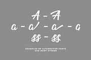 Ondfuturs - Script Font, a Script Font by Maculinc Type (Thumbnail 12 of 13)