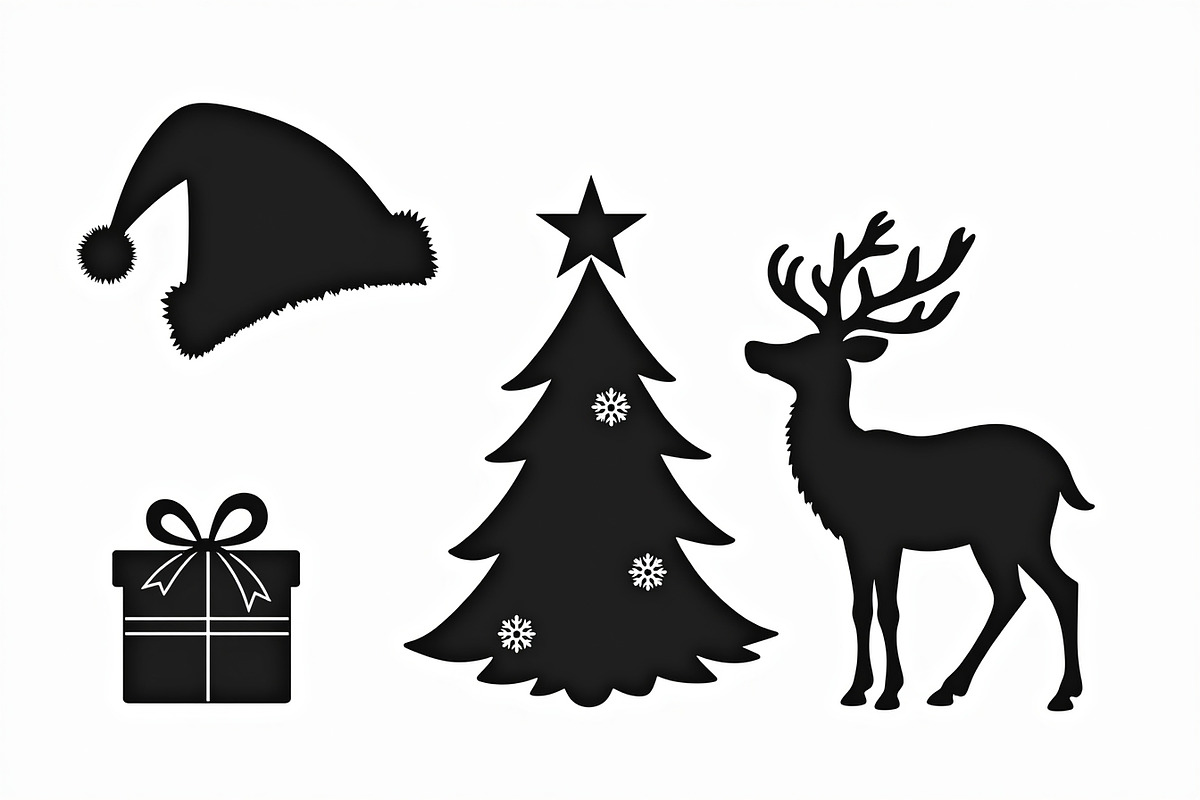 Christmas Laser Cut Ornament Bundle, a Graphic by Designer_Momina (Photo 2 of 14)