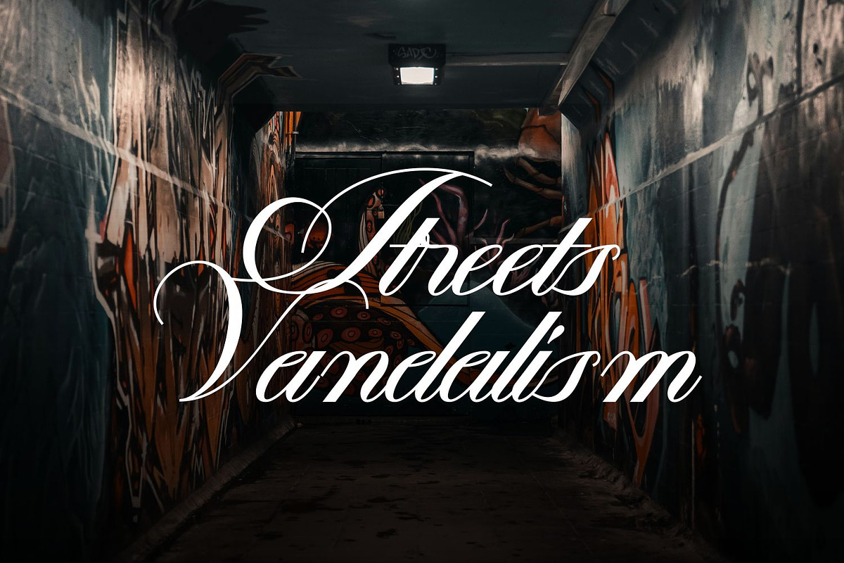 Ningrat | Script Tatoo Font, a Script Font by WhymoreArt (Photo 3 of 8)