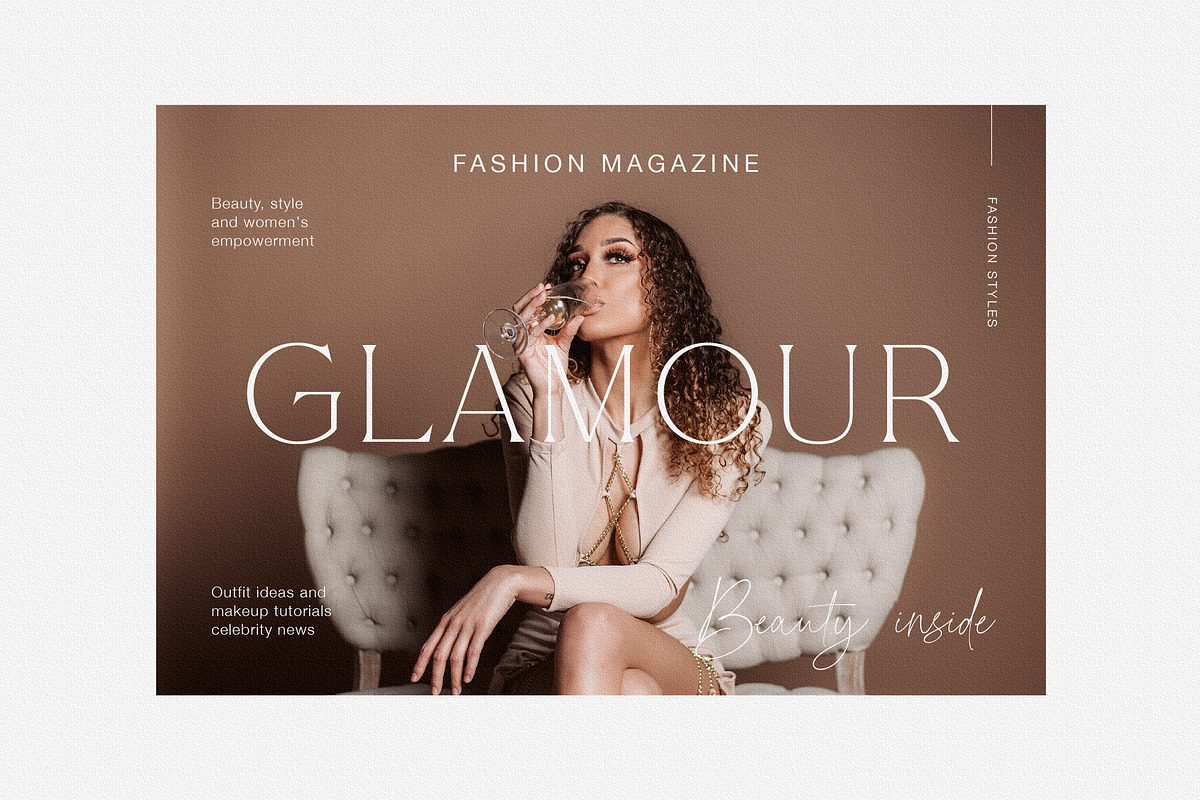 Beautiful Scarlet - Modern Font Duo, a Serif Font by TropicalSunlightCo. (Photo 10 of 11)
