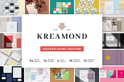 Kreamond - Mockup Scene Creator, a Product Mockup by BULBFISH (Thumbnail 1 of 27)