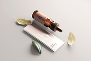 Amber Glass Dropper Bottle Mockups, a Cups & Container Mockup by pmvch (Thumbnail 14 of 20)