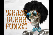 Berbanya - Funky Psychedelic Font, a Serif Font by Lurinzu Studios (Thumbnail 6 of 11)