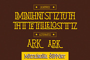 Fatient | Western Slab Retro, a Slab Serif Font by Denustudios (Thumbnail 11 of 12)